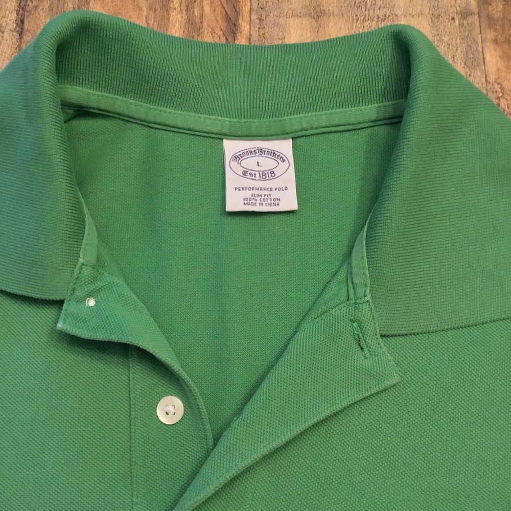 Brooks Brothers Slim Fit Solid Performance Polo - image 3